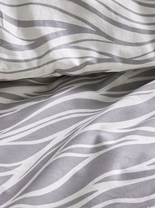 Juego de cama estampado - Doble - Kiabi Juego de cama estampado - Doble - Kiabi