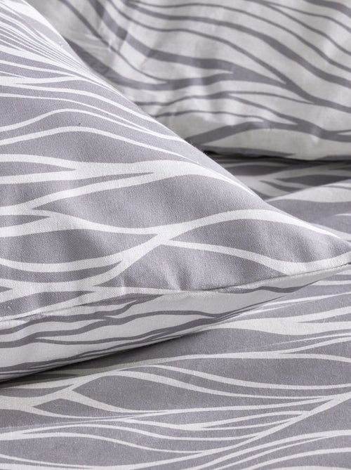Juego de cama estampado - Doble - Kiabi Juego de cama estampado - Doble - Kiabi