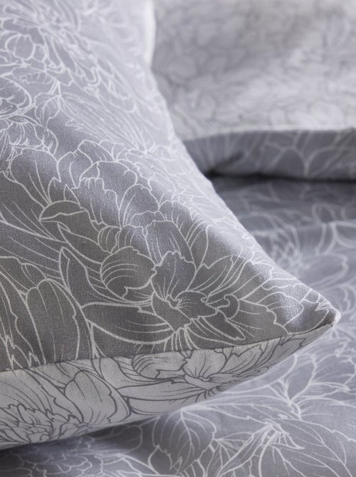 Juego de cama estampado - Doble - Kiabi