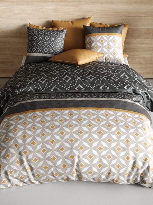 Juego de cama estampado - Doble - Kiabi