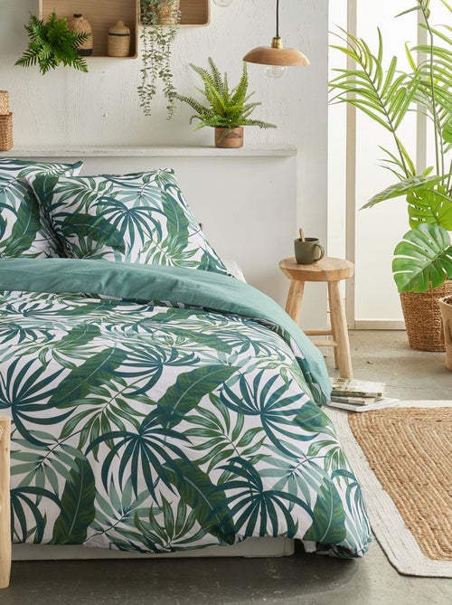 Juego de cama estampado - Doble - Kiabi