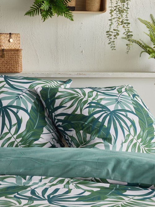 Juego de cama estampado - Doble - Kiabi