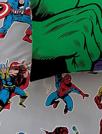 Juego de cama estampado 'Avengers' - 1 persona