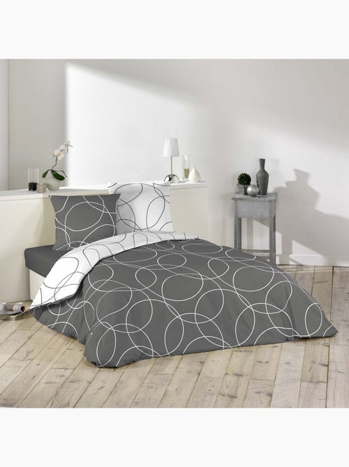 Juego de cama estampado "Cercles - Kiabi