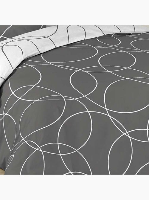 Juego de cama estampado "Cercles - Kiabi