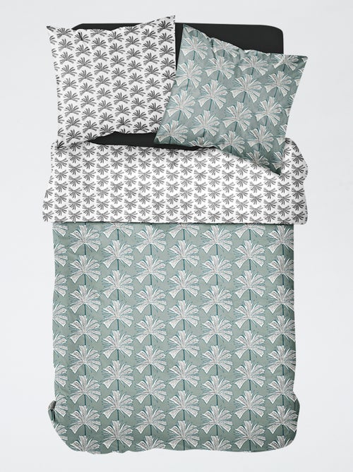 Juego de cama estampado fantasía - 2 personas - Kiabi