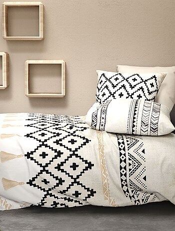 Juego de cama estampado fantasía - Doble