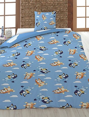 Juego de cama estampado funda nórdica + 2 fundas de almohada - 2 personas