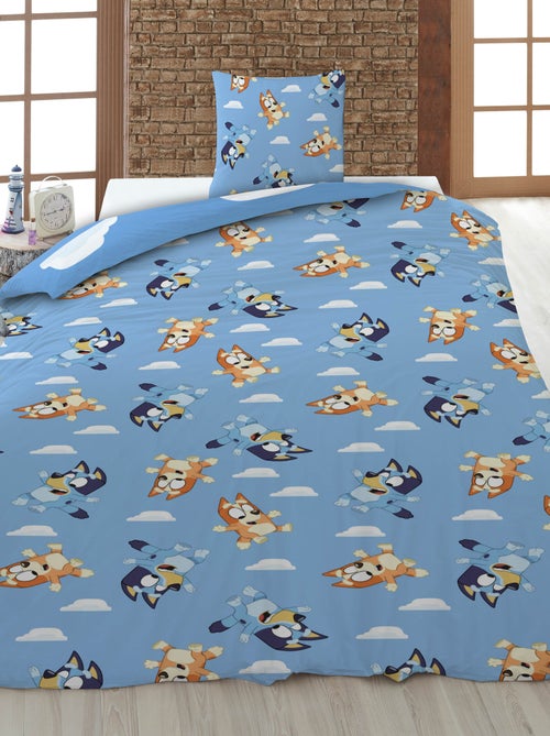 Juego de cama estampado funda nórdica + 2 fundas de almohada - 2 personas - Kiabi