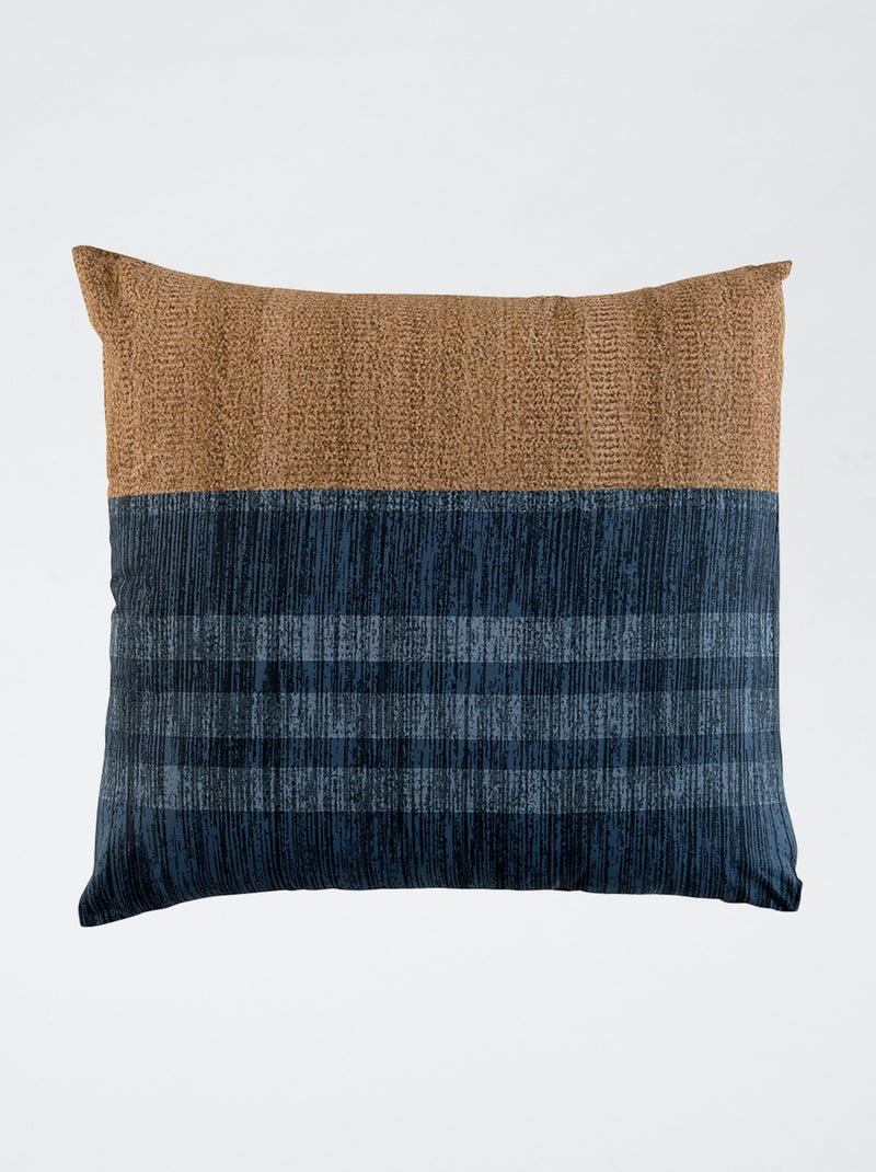 Juego de cama estampado funda nórdica + 2 fundas de almohada - 2 personas Azul - Kiabi