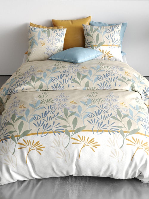 Juego de cama estampado funda nórdica + 2 fundas de almohada - 2 personas - Kiabi