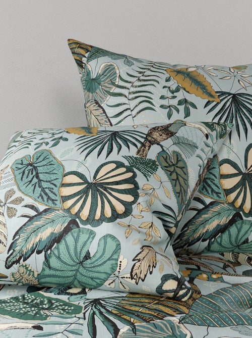 Juego de cama estampado funda nórdica + 2 fundas de almohada - 2 personas - Kiabi