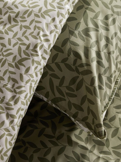 Juego de cama estampado funda nórdica + fundas de almohada - 2 personas - Kiabi