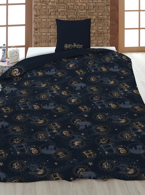 Juego de cama estampado 'Harry Potter' - 2 personas - Kiabi Juego de cama estampado 'Harry Potter' - 2 personas - Kiabi