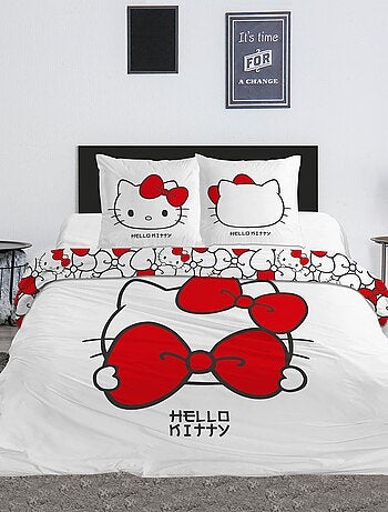 Juego de cama estampado 'Hello Kitty' - 2 personas