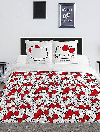 Juego de cama estampado 'Hello Kitty' - 2 personas