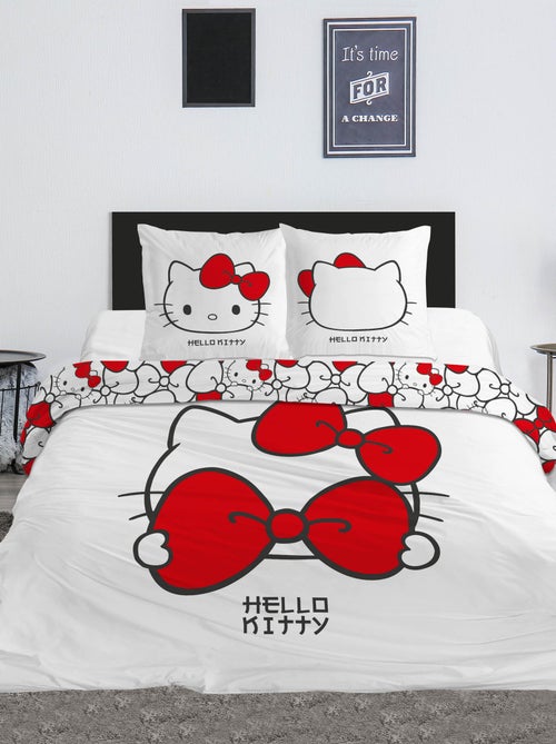 Juego de cama estampado 'Hello Kitty' - 2 personas - Kiabi