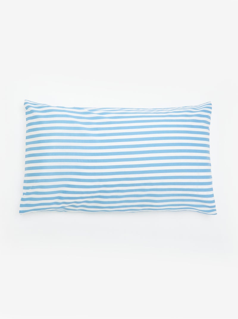 Juego de cama estampado individual (150 x 220 cm) - Kiabi Home Azul - Kiabi