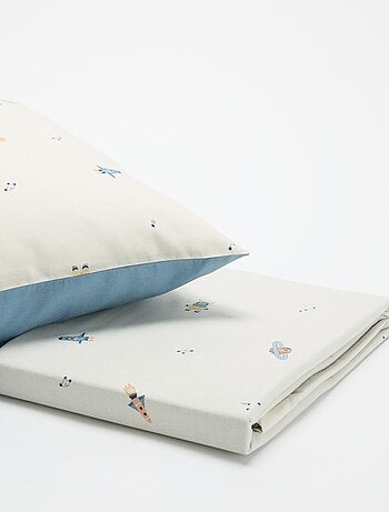 Juego de cama estampado individual (150 x 220 cm) - Kiabi Home