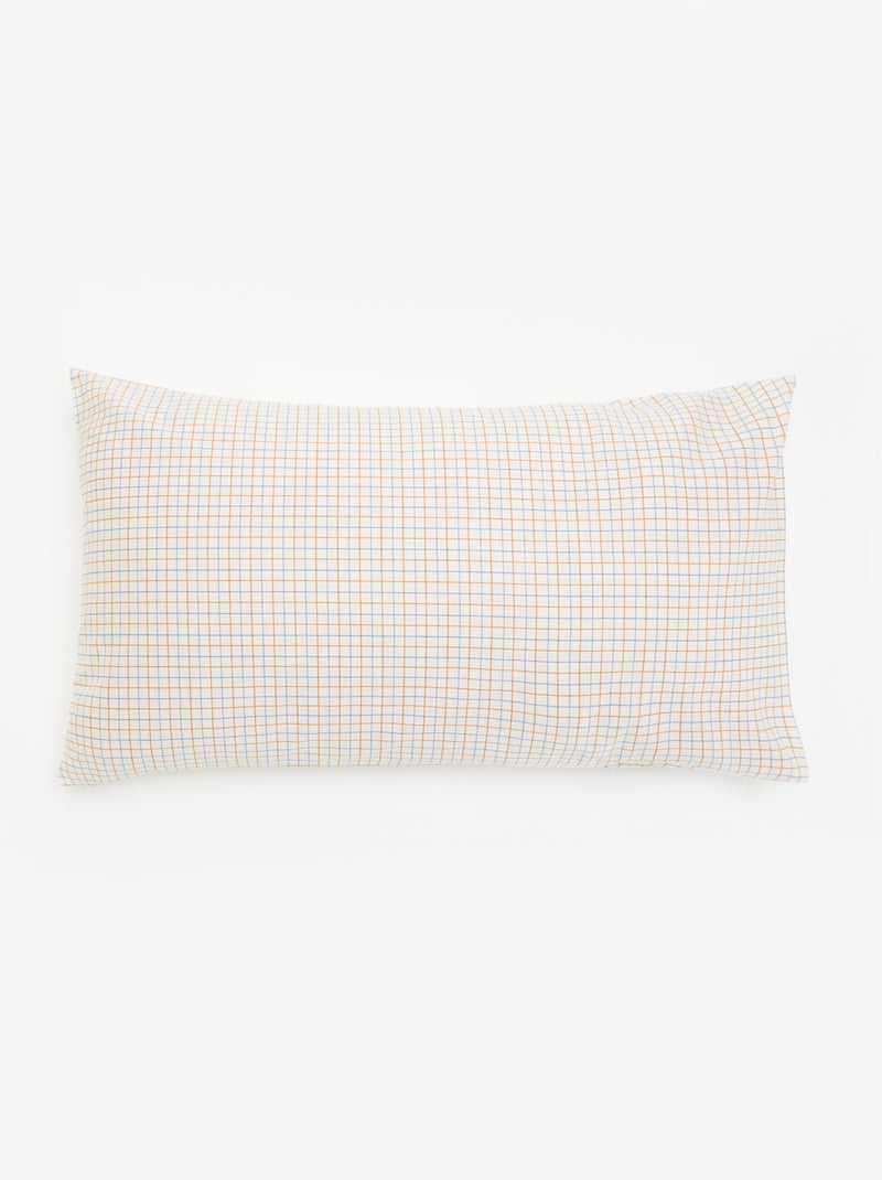Juego de cama estampado individual (150 x 220 cm) - Kiabi Home Blanco - Kiabi
