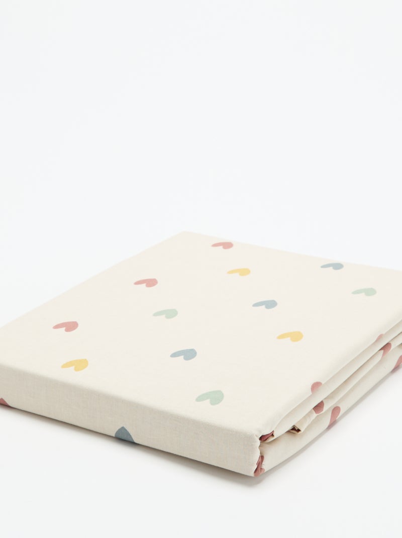 Juego de cama estampado individual (150 x 220 cm) - Kiabi Home Rosa - Kiabi