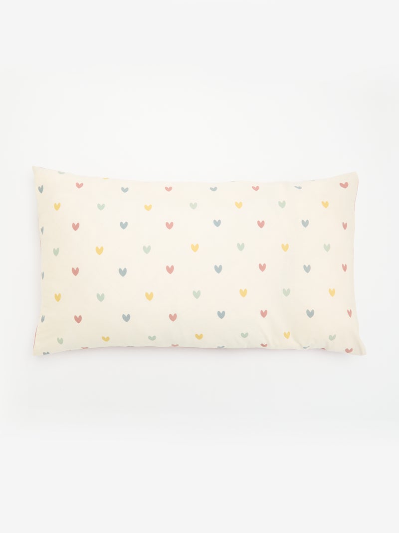 Juego de cama estampado individual (150 x 220 cm) - Kiabi Home Rosa - Kiabi