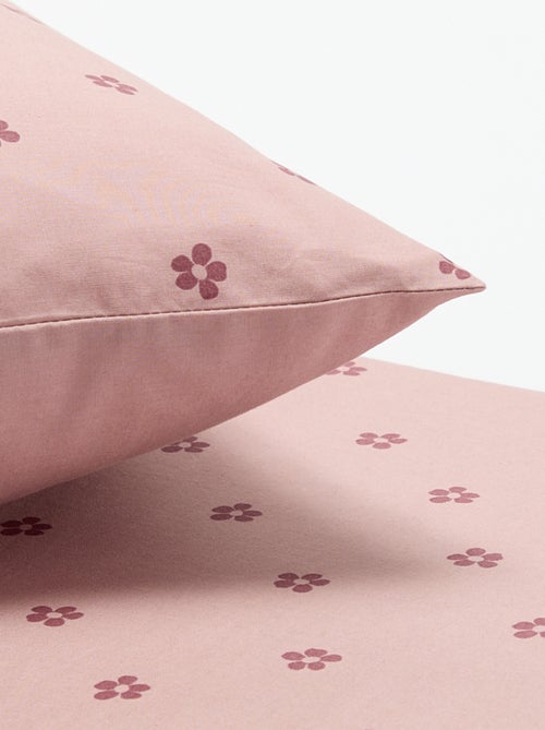 Juego de cama estampado individual (150 x 220 cm) - Kiabi Home - Kiabi Juego de cama estampado individual (150 x 220 cm) - Kiabi Home - Kiabi