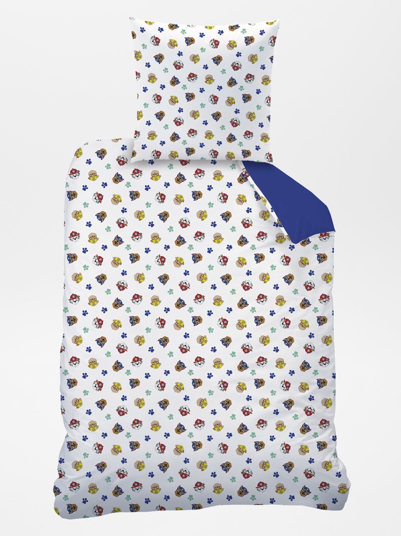 Juego de cama estampado 'La Patrulla Canina' - Individual AZUL - Kiabi