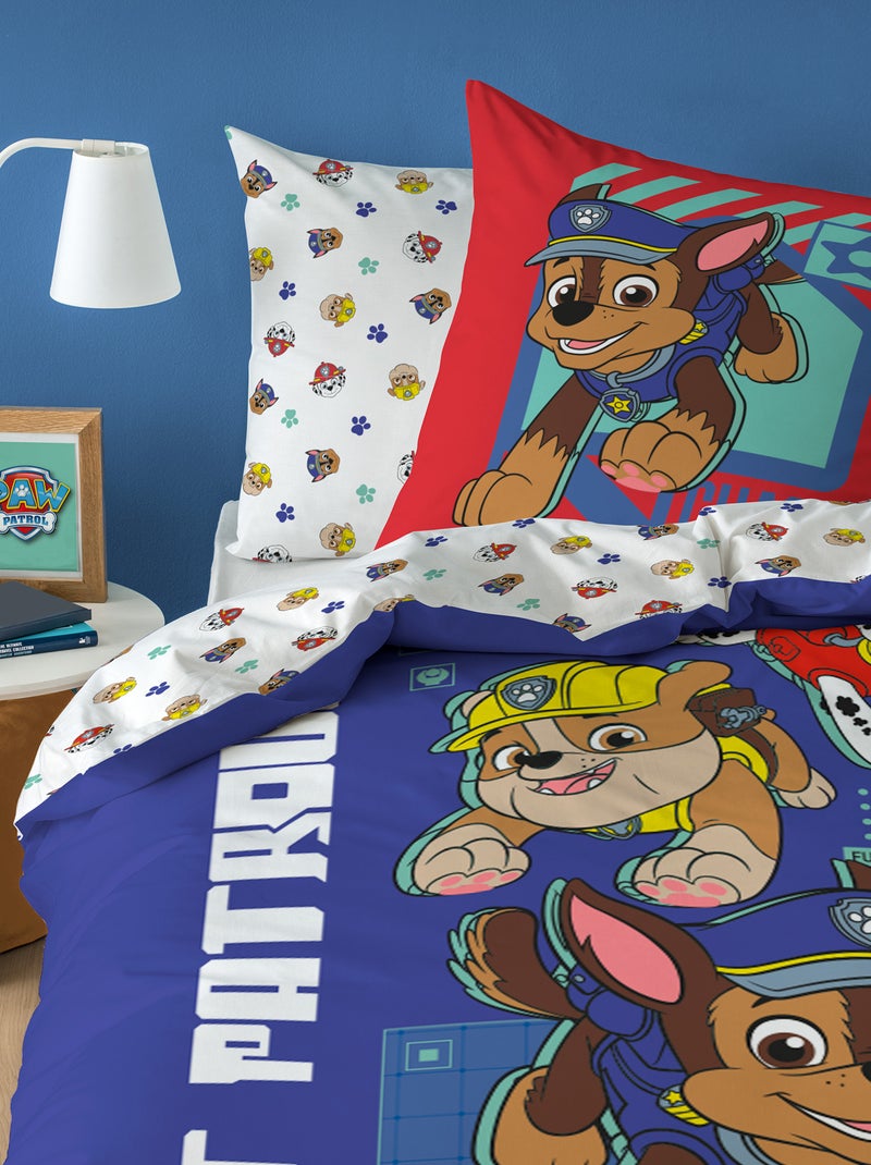 Juego de cama estampado 'La Patrulla Canina' - Individual AZUL - Kiabi