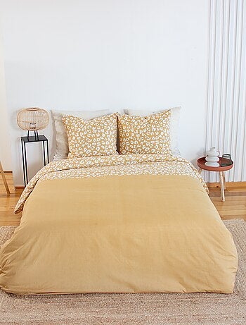 Juego de cama estampado leopardo - 2 personas