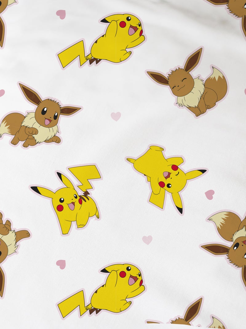 Juego de cama estampado 'Pokemon' Rosa - Kiabi