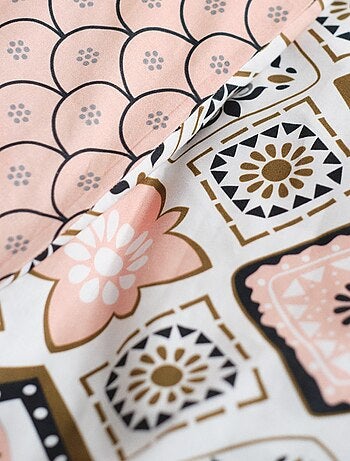 Juego de cama estampado