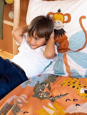 Juego de cama estampado sabana - Individual