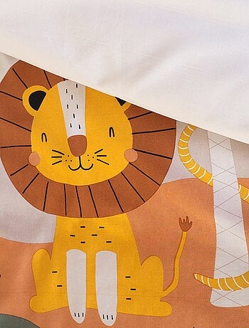 Juego de cama estampado sabana - Individual