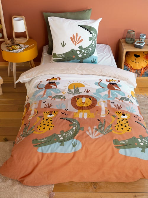 Juego de cama estampado sabana - Individual - Kiabi
