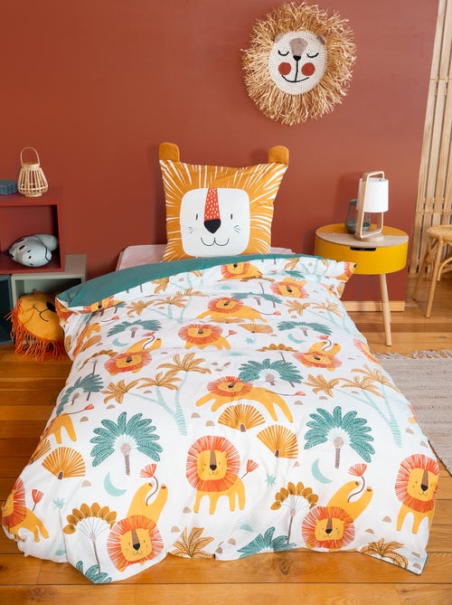 Juego de cama estampado salvaje - Individual - Kiabi
