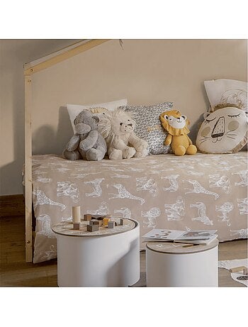 Juego de cama estampado savannah 140x200cm