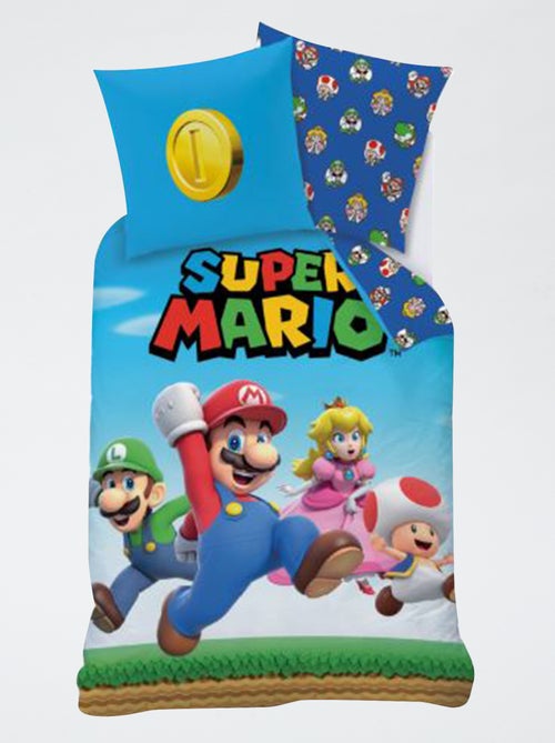 Juego de cama estampado 'Super Mario' - 1 persona - Kiabi