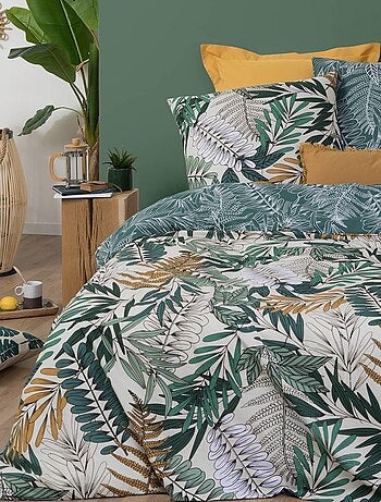 Juego de cama estampado Tropik
