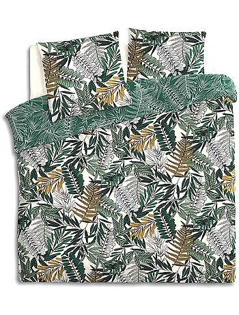 Juego de cama estampado Tropik