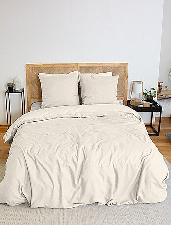 Juego de cama estilo franela - Doble