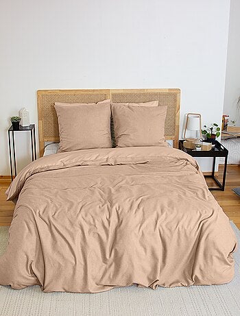 Juego de cama estilo franela - Doble