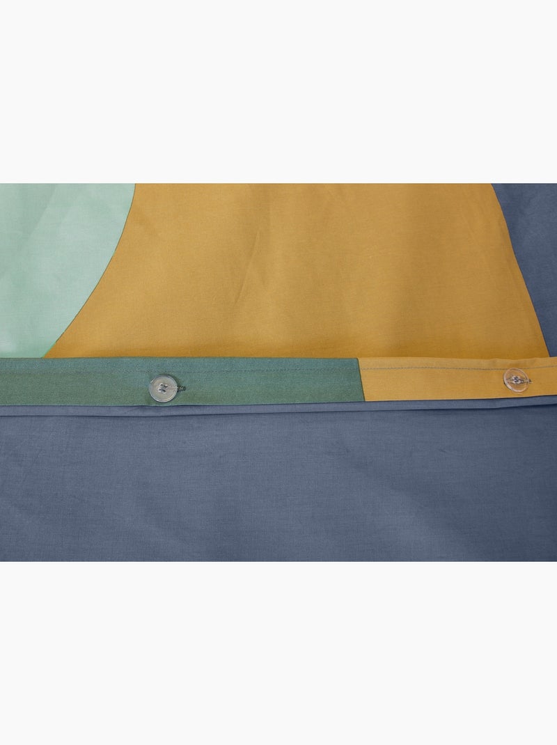 Juego de cama Estilo Moderno y Energía Luminosa Azul - Kiabi