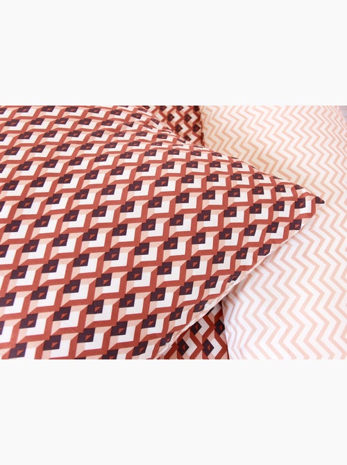Juego de cama Estudio Retro Reversible - Kiabi