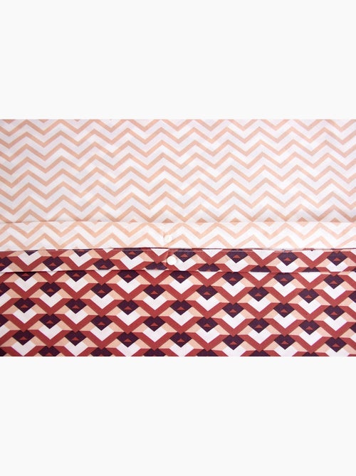 Juego de cama Estudio Retro Reversible - Kiabi