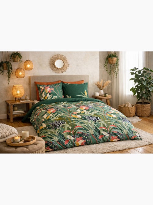 Juego de cama Evasión Natural y Estilo Vegetal - Kiabi Juego de cama Evasión Natural y Estilo Vegetal - Kiabi