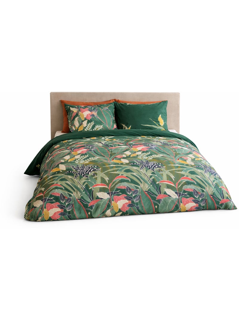 Juego de cama Evasión Natural y Estilo Vegetal Verde - Kiabi