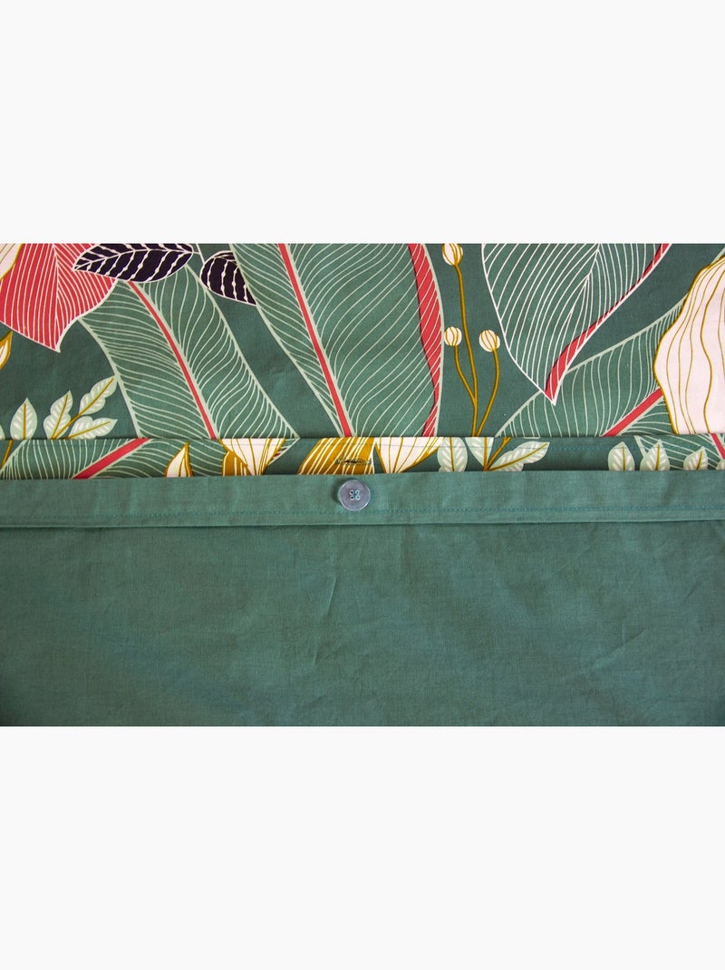 Juego de cama Evasión Natural y Estilo Vegetal Verde - Kiabi