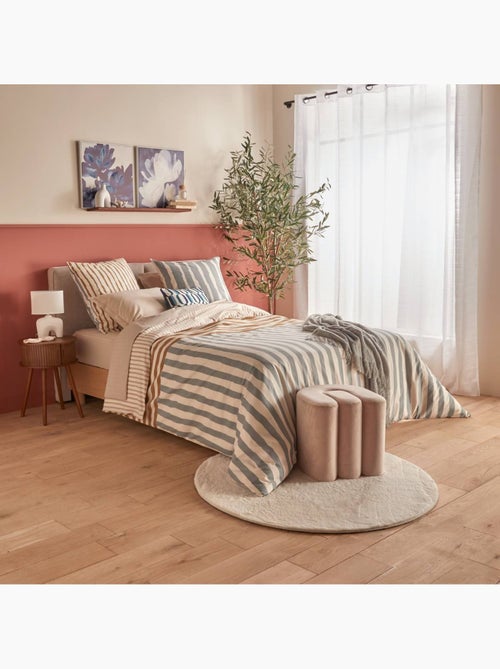 Juego de cama fenir, 220 x 240 cm, azul - Kiabi