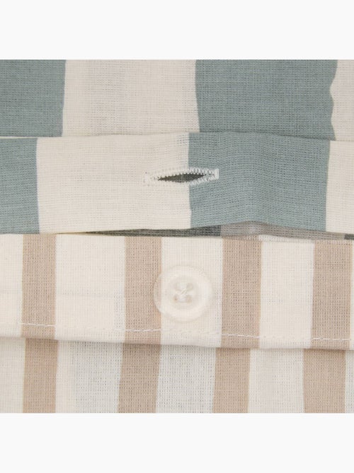 Juego de cama fenir, 220 x 240 cm, azul - Kiabi